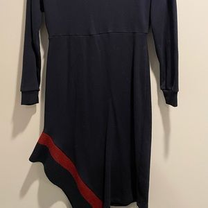 Flared Asymmetrical Dress